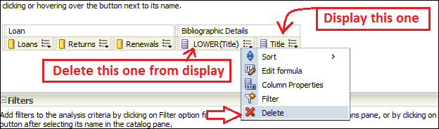 Delete From Display